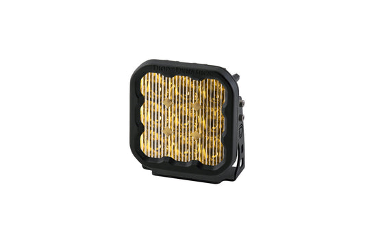 Diode Dynamics SS5 LED POD SPORT YELLOW DRIVING (SINGLE)