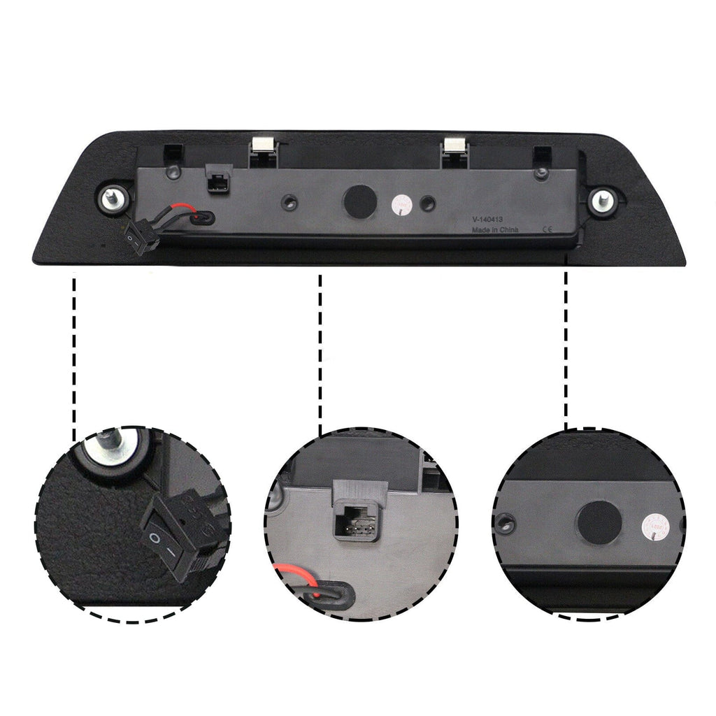 F1 STYLE LED 3RD THIRD TAIL BRAKE LIGHTS FOR 2016-2023 TOYOTA TACOMA