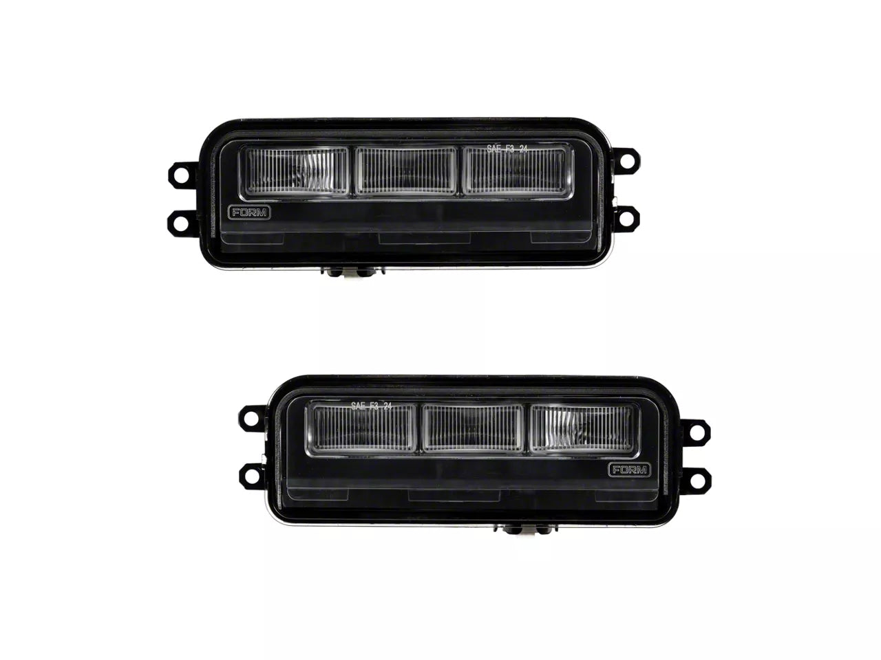 Form Lighting Type T3 LED Fog Lights; White (24-26 Tacoma)