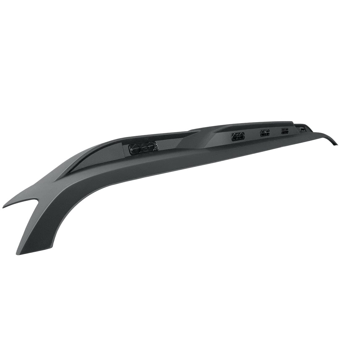 FRONT HOOD PROTECTOR STONE GUARD W/ AMBER LED LIGHTS FOR 18-23 JEEP WRANGLER JL & GLADIATOR JT