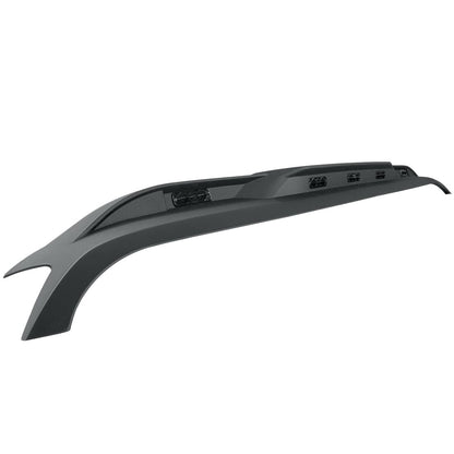 FRONT HOOD PROTECTOR STONE GUARD W/ AMBER LED LIGHTS FOR 18-23 JEEP WRANGLER JL & GLADIATOR JT
