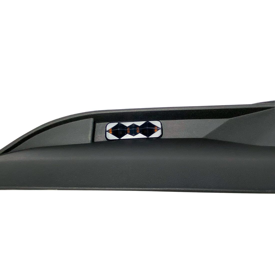 FRONT HOOD PROTECTOR STONE GUARD W/ AMBER LED LIGHTS FOR 18-23 JEEP WRANGLER JL & GLADIATOR JT