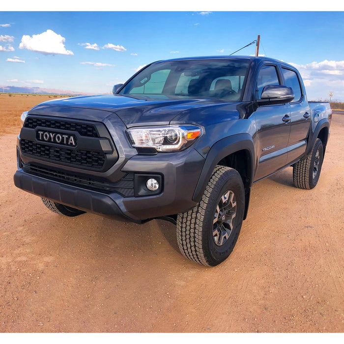TRD Pro Grille Fit for Tacoma (2016-2023) Matte Black