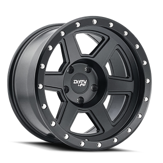 DIRTY LIFE COMPOUND 9315 MATTE BLACK 17X9 6-139.7 -38MM 106MM