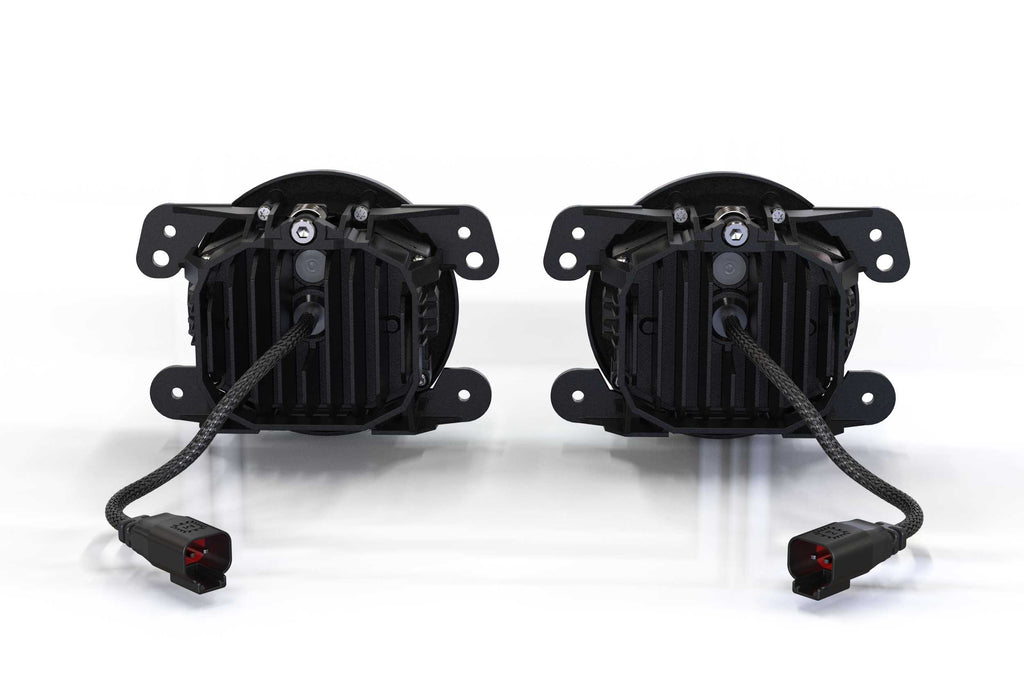 MORIMOTO 4BANGER FOG LIGHT KIT: WRANGLER JK (NCS YELLOW SPOT BEAM)