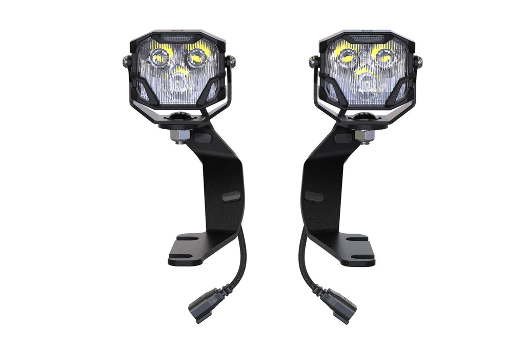 MORIMOTO 4BANGER A-PILLAR KIT: 14-21 TUNDRA (NCS WHITE WIDE BEAM)