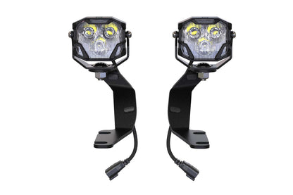 MORIMOTO 4BANGER A-PILLAR KIT: 14-21 TUNDRA (NCS WHITE WIDE BEAM)