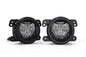 MORIMOTO 4BANGER FOG LIGHT KIT: WRANGLER JK (NCS YELLOW SPOT BEAM)