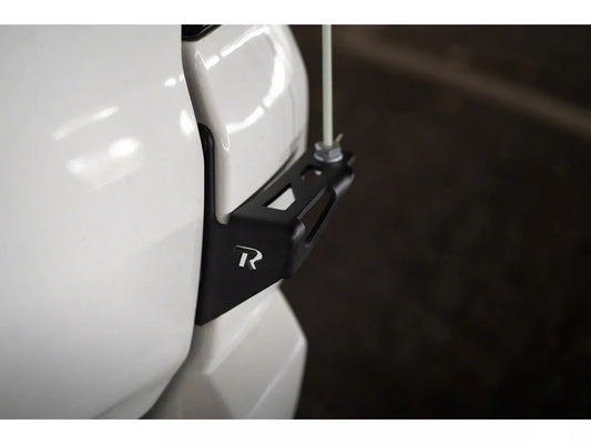 Rago Fabrication CB Antenna or Whip Flag Mount; Passenger Side