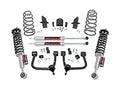 Rough Country Suspension 3.50-Inch Suspension Lift Kit with M1R Struts and M1 Shocks