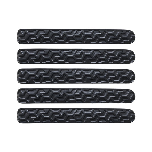 TEXTURED HANDLE INSERTS 4 DOOR FOR 07-18 JEEP WRANGLER JK/ JKU