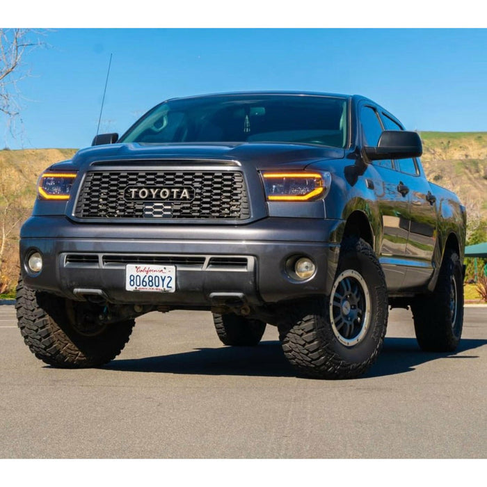 Toyota Tundra | 2010-2013 | TRD PRO Grille | Black + Toyota Letter