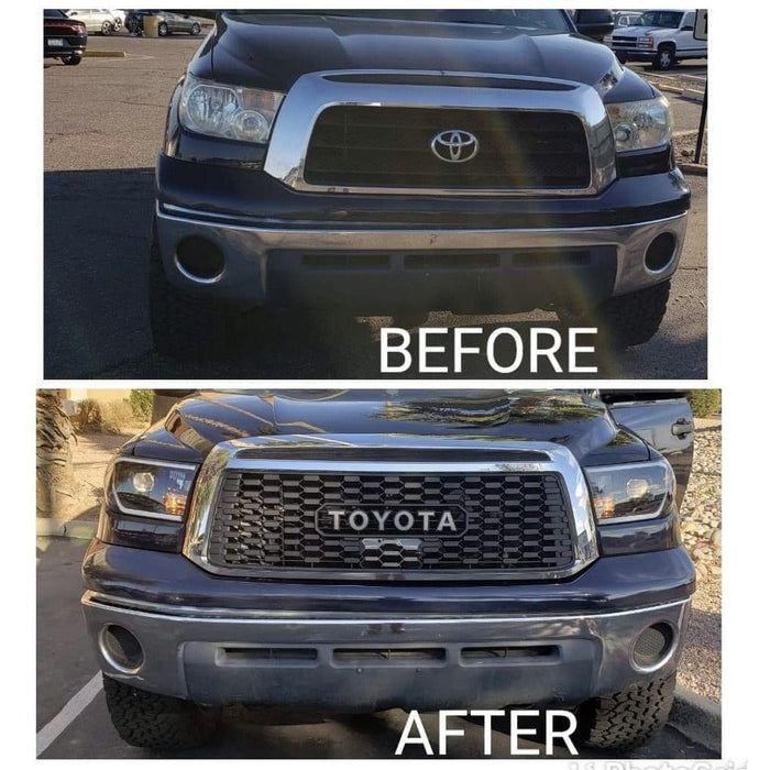 Toyota Tundra | 2010-2013 | TRD PRO Grille | Black + Toyota Letter