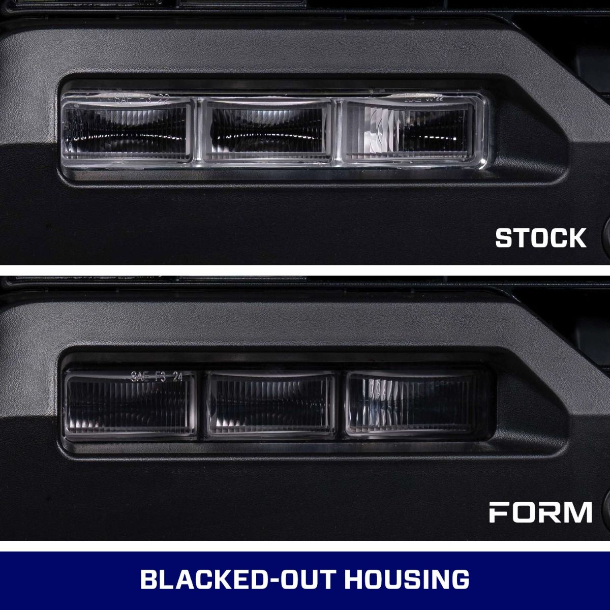 Form Lighting Type T3 LED Fog Lights; Yellow (25-26 4Runner)