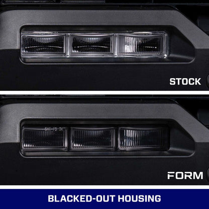 Form Lighting Type T3 LED Fog Lights; Yellow (25-26 4Runner)