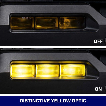 Form Lighting Type T3 LED Fog Lights; Yellow (25-26 4Runner)