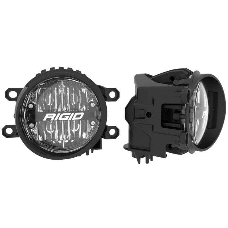 RIGID INDUSTRIES 360-SERIES 4IN LED SAE J583 FOG LIGHT - 2014+ TOYOTA 4RUNNER/TUNDRA - YELLOW (PAIR)