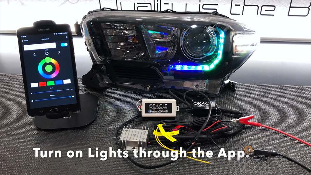 2016-2023 TOYOTA TACOMA ORACLE DYNAMIC COLORSHIFT RGB+A HEADLIGHT DRL KIT