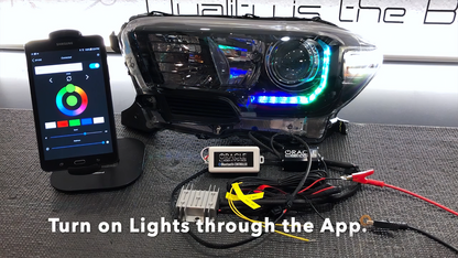 2016-2023 TOYOTA TACOMA ORACLE DYNAMIC COLORSHIFT RGB+A HEADLIGHT DRL KIT