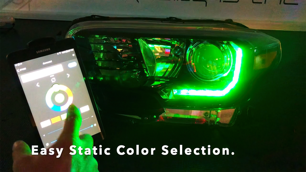 2016-2023 TOYOTA TACOMA ORACLE DYNAMIC COLORSHIFT RGB+A HEADLIGHT DRL KIT