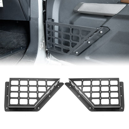 2021-2023 Ford Bronco 2/4 Door Front Door Storage Pockets Insert Organizer Box