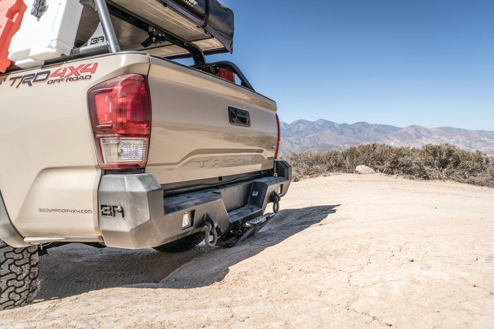 2016-2023 TOYOTA TACOMA PRO SERIES REAR BUMPER -BODY ARMOR 4X4