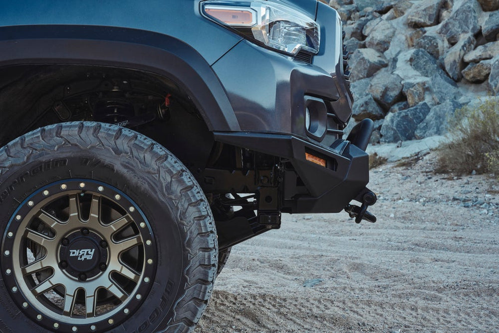 2016-2023 TOYOTA TACOMA HILINE BUMPER HIGH CLEARANCE SIDE WINGS BODY ARMOR 4X4