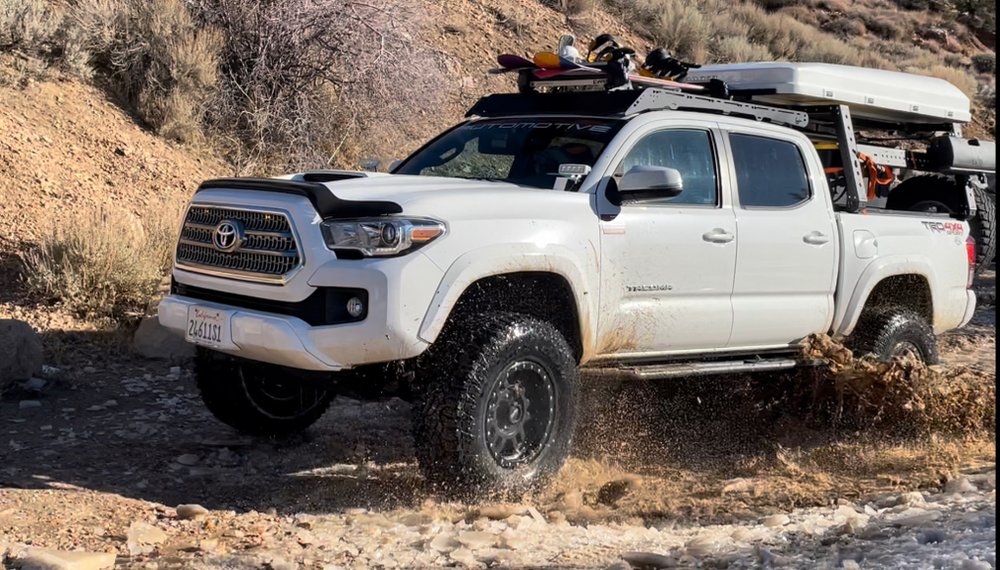 BODY ARMOR 4X4 2005-2023 TOYOTA TACOMA DOUBLE CAB SHORT BED REVO STEP SLIDERS