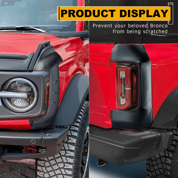 2021-2023 Ford Bronco 2/4 Door PP Plastic Front&Rear Corner Protector