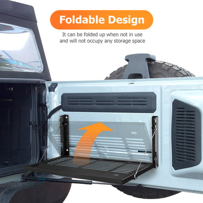 2021+ Ford Bronco 2/4 Door Heavy-Duty Steel Foldable Tailgate Table