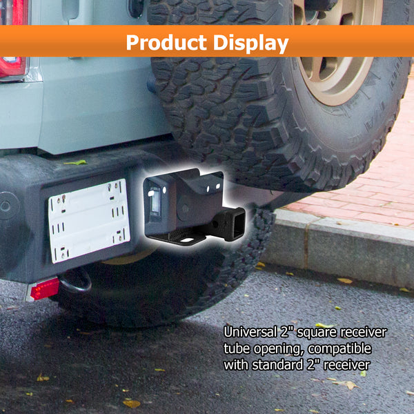 2021-2023 Ford Bronco 2/4 Door Rear Class III 2" Inch Receiver Hitch