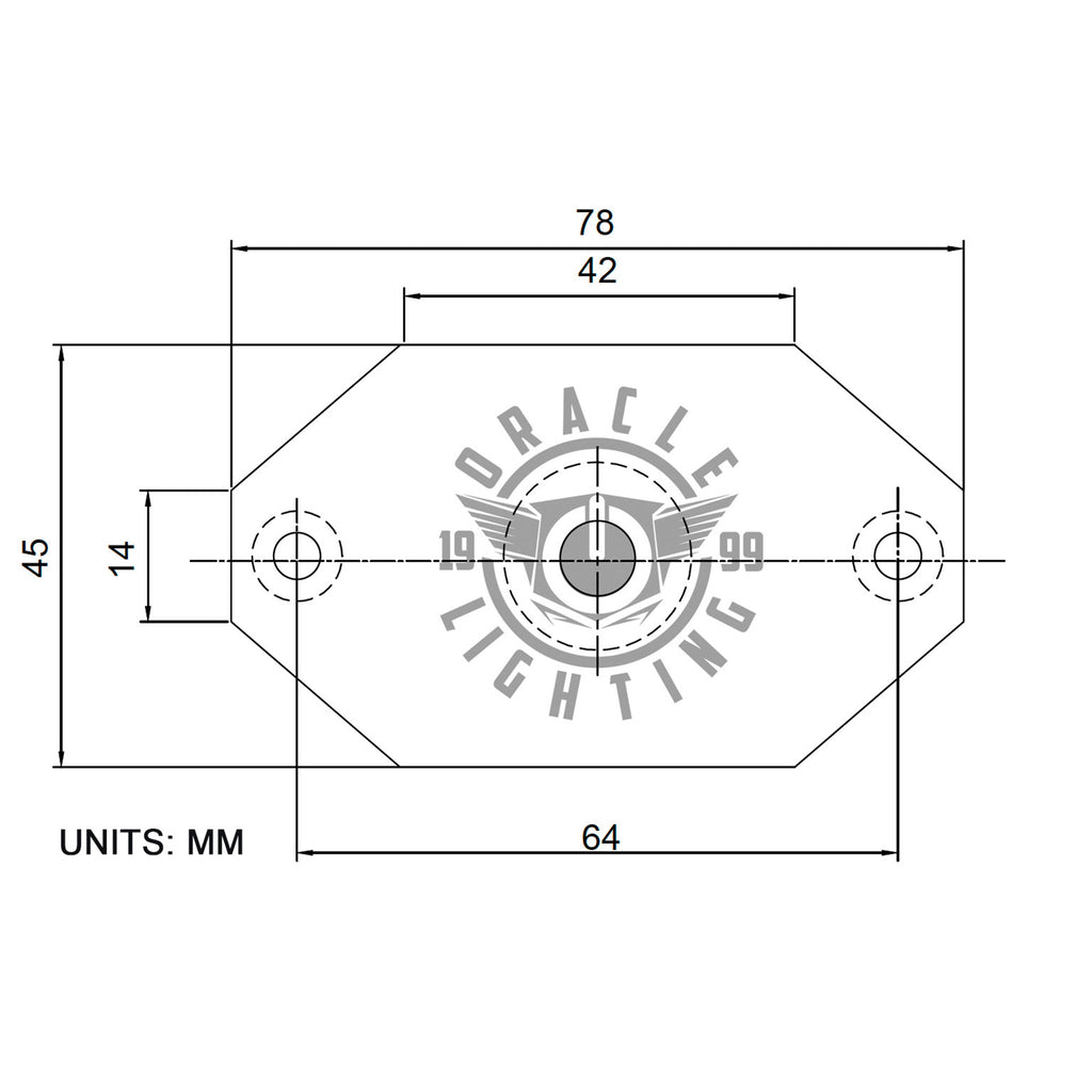 MAGNET ADAPTER KIT FOR ORACLE LIGHTING LED ROCK LIGHT (SINGLE)
