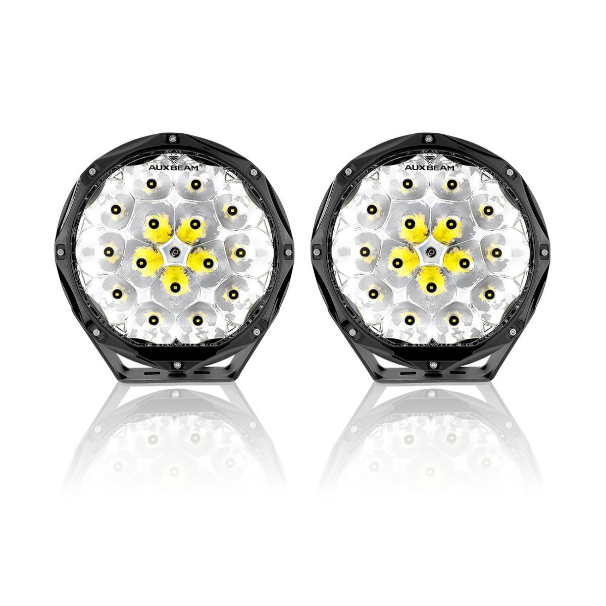 (2PCS/SET) 8.5 INCH 150W ROUND OFF ROAD LIGHTS SPOT BEAM LED DRIVING LIGHTS