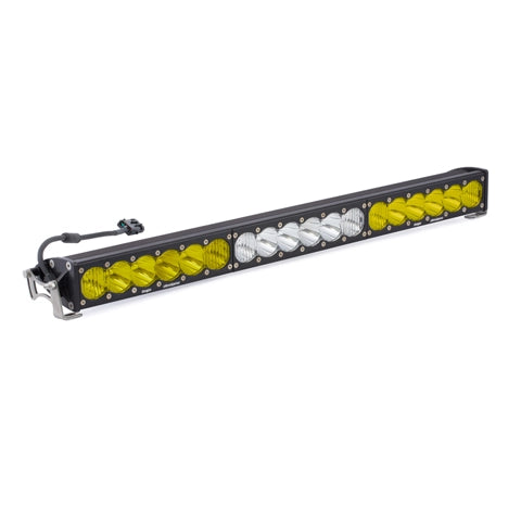 BAJA DESIGNS DUAL CONTROL ONX6 SERIES 30IN LED LIGHT BAR - AMBER/WHITE