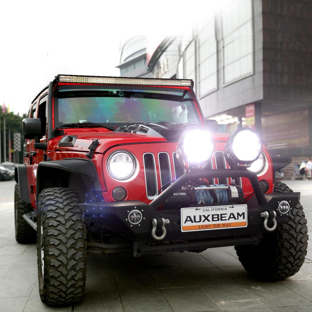 (2PCS/SET) 8.5 INCH 150W ROUND OFF ROAD LIGHTS SPOT BEAM LED DRIVING LIGHTS