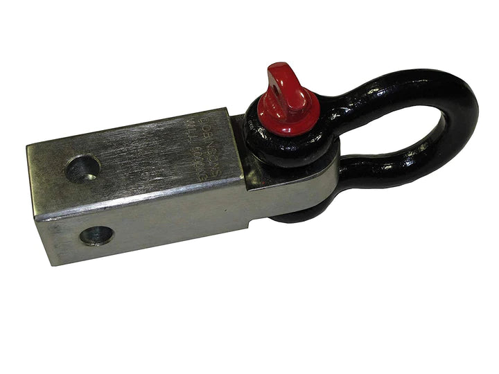 DOBINSONS 4X4 RECOVERY HITCH, CROSS DRILLED, WITH 4.75 TON BOW SHACKLE, 5000KG RATING(RK80-3807)
