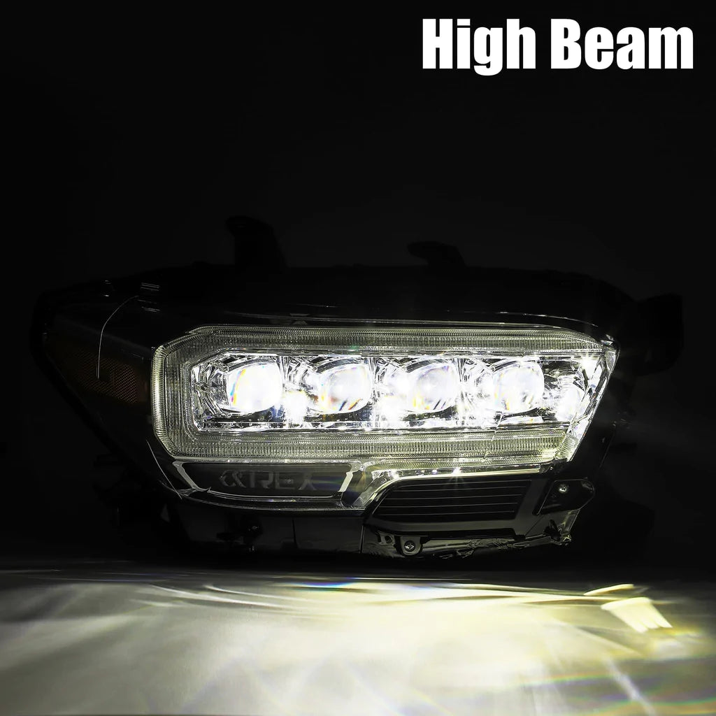 2016+TACOMA ALPHAREX NOVA-SERIES LED PROJECTOR HEADLIGHTS BLACK