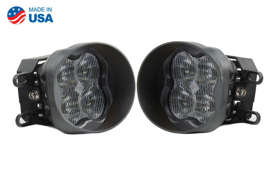 2010+ 4RUNNER DIODE DYNAMICS SS3 LED FOG LIGHT KIT-WHITE- FOG SPORT
