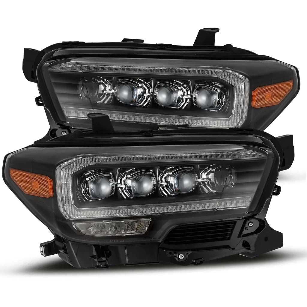 2016+TACOMA ALPHAREX NOVA-SERIES LED PROJECTOR HEADLIGHTS BLACK
