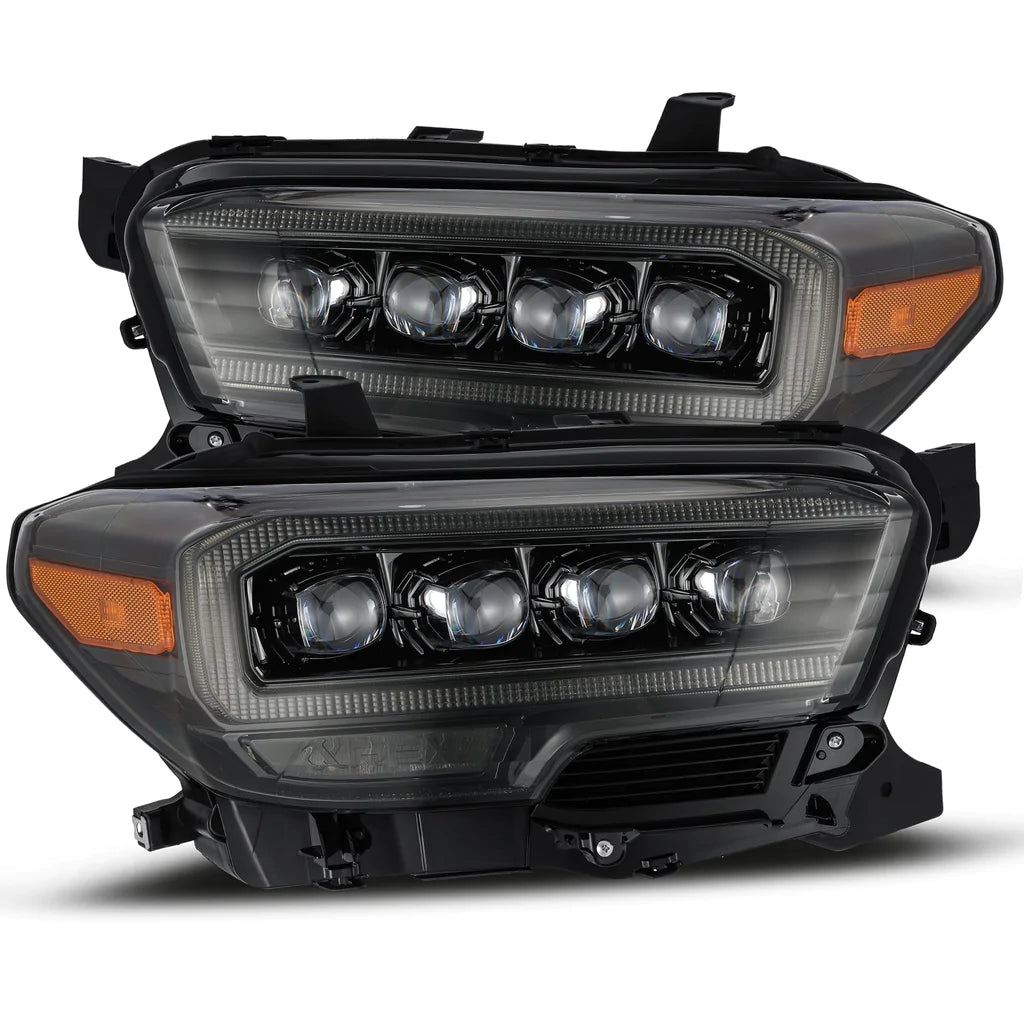 2016+ TACOMA ALPHAREX NOVA-SERIES LED PROJECTOR HEADLIGHTS ALPHA-BLACK