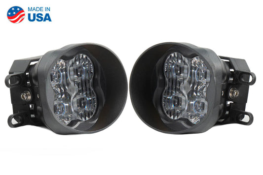 2010+ 4RUNNER DIODE DYNAMICS SS3 LED FOG LIGHT KIT-WHITE- DRIVING PRO