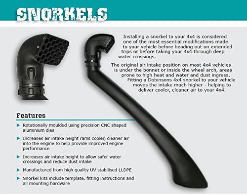 2010-2021 DOBINSONS 4X4 SNORKEL KIT 4RUNNER 5TH GEN 4.0L V6