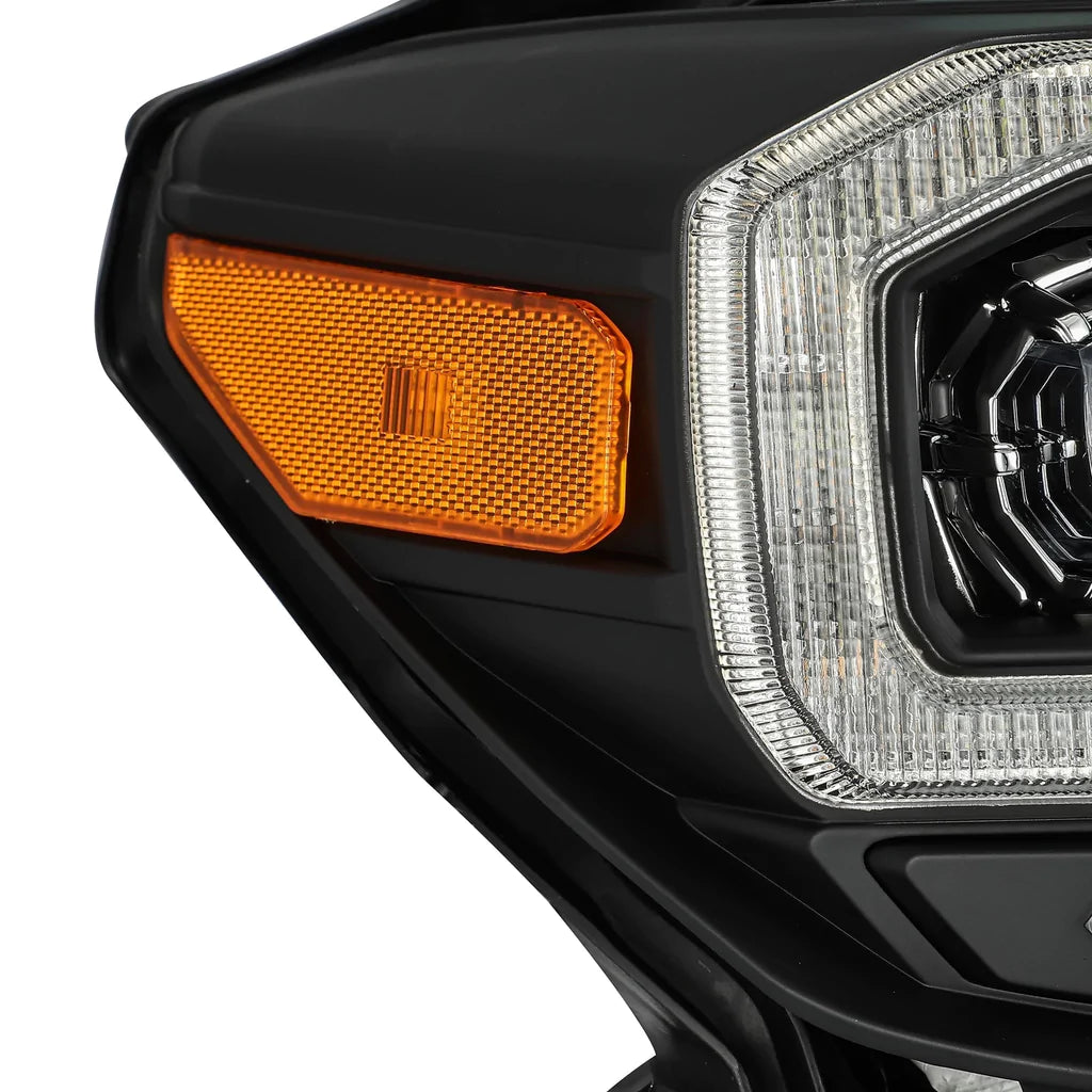 2016+TACOMA ALPHAREX NOVA-SERIES LED PROJECTOR HEADLIGHTS BLACK