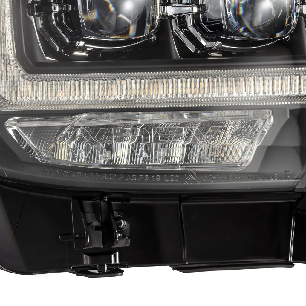 2016+TACOMA ALPHAREX NOVA-SERIES LED PROJECTOR HEADLIGHTS BLACK