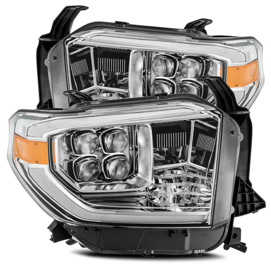 ALPHAREX 14-21 TOYOTA TUNDRA NOVA-SERIES LED PROJECTOR HEADLIGHTS CHROME