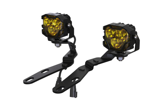 16-22 TACOMA MORIMOTO 4BANGER A-PILLAR KIT: (HXB YELLOW COMBO BEAM)