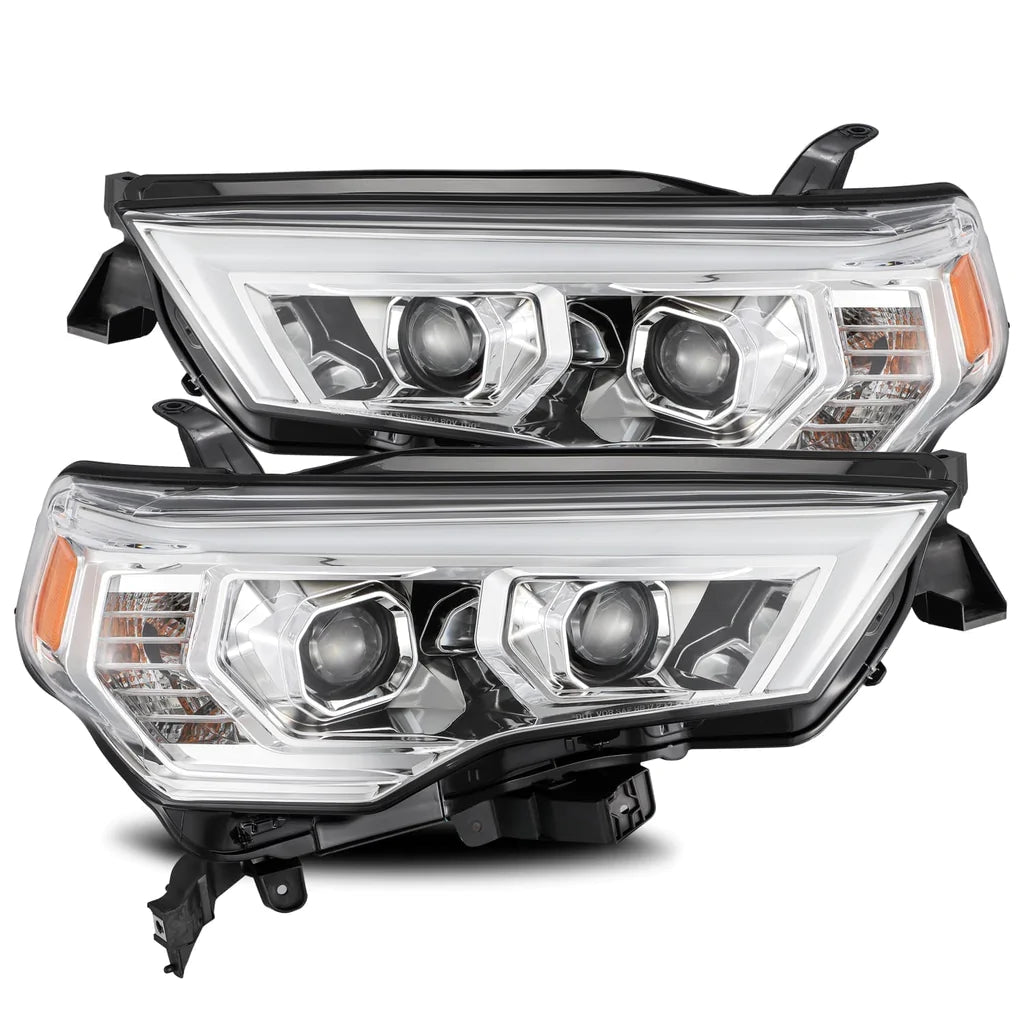 2014+ 4RUNNER ALPHAREX LUXX-SERIES LED HEADS- CHROME (SET)