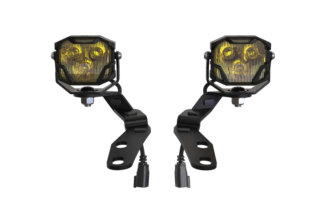 16-22 TACOMA MORIMOTO 4BANGER A-PILLAR KIT: (HXB YELLOW COMBO BEAM)