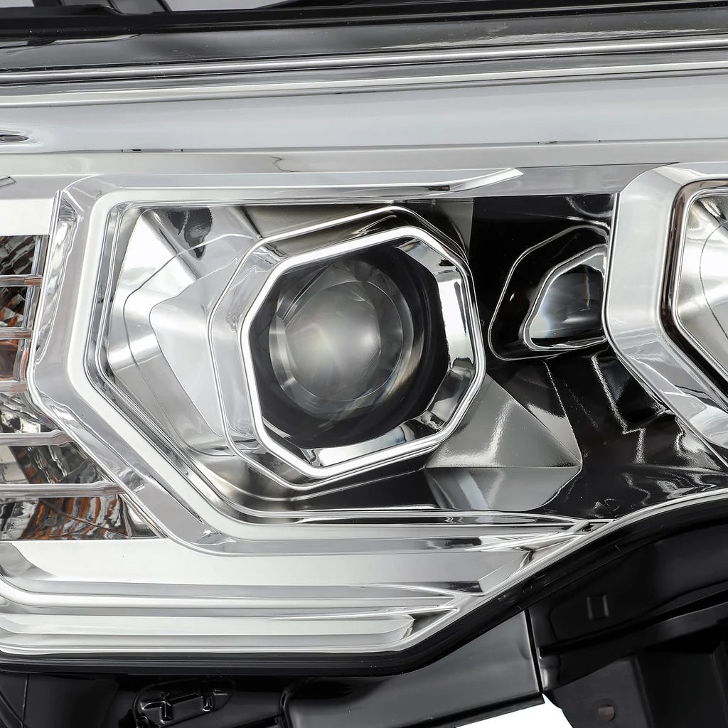 2014+ 4RUNNER ALPHAREX LUXX-SERIES LED HEADS- CHROME (SET)