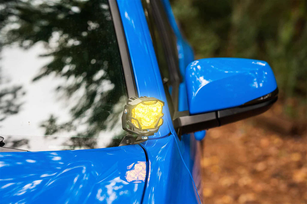 16-22 TACOMA MORIMOTO 4BANGER A-PILLAR KIT: (HXB YELLOW COMBO BEAM)
